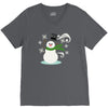 windy snowman V-Neck Tee