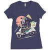 reaper's pizza Ladies Fitted T-Shirt