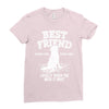 Best Friend Golden Ladies Fitted T-Shirt