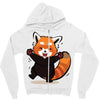 red fox Zipper Hoodie