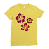 flowers Ladies Fitted T-Shirt