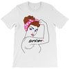 girl power survivor breast cancer T-Shirt