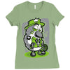 bird and money Ladies Fitted T-Shirt
