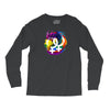 lesbian pride dragon Long Sleeve Shirts
