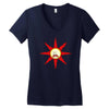 praise the screaming sun Women's V-Neck T-Shirt