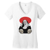 nun fuck Women's V-Neck T-Shirt