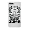 Never Underestimate Dog Rescuer Who Was Born December iPhone 7 Plus Case