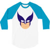 wolverine mask 3/4 Sleeve Shirt