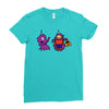 monster's Ladies Fitted T-Shirt