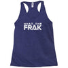 what the frak Racerback Tank