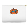 goofy pumpkin Accessory Pouches