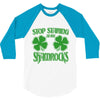 stop starting at my shamrocks 3/4 Sleeve Shirt