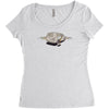 down by the river Women's Triblend Scoop T-shirt
