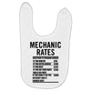 mechanic labour rates Baby Bibs