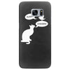 pussy chicken tshirt funny cat bird humor tee rooster Samsung Galaxy S7 Edge