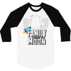 Family Trip To Moon 3/4 Sleeve Shirt