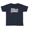 blessed sister with flower white color Toddler T-shirt
