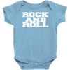 rock and roll funny Baby Onesie