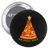 pizza christmas tree pocket Pin-back button