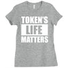 tokens life matters Ladies Fitted T-Shirt