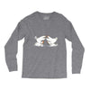 chicken fight Long Sleeve Shirts