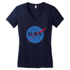 gay Women's V-Neck T-Shirt