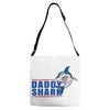 Daddy Shark Adjustable Strap Totes