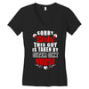sorry girls this guy is taken by super sexy nurse Women's V-Neck T-Shirt