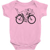 Albert Hofmann LSD Funny Retro Bicycle Day Baby Bodysuit