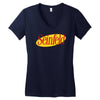 new seinfeld logo Women's V-Neck T-Shirt