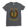 goodbye, newman Ladies Fitted T-Shirt