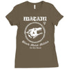 watain black metal militia to the death Ladies Fitted T-Shirt