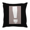 exclamation box Throw Pillow