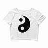 yin yang Crop Top