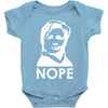 nope Baby Onesie