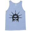evil skull face Tank Top