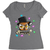 HOO DINI Women's Triblend Scoop T-shirt