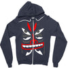 addict x mysterious al mask Zipper Hoodie