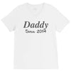 personalised daddy (2) V-Neck Tee