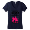 Donna and DynamoS Women's V-Neck T-Shirt
