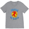 pizza on earth V-Neck Tee