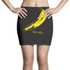 retro velvet underground andy warhol banana rock black t shirt sz s m Mini Skirts