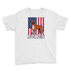 usa boxer flag Youth Tee