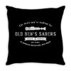 old ben's sabers Throw Pillow