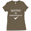 quitting Ladies Fitted T-Shirt