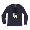 Save The Drama For Your Lama Long Sleeve Shirts