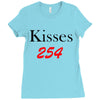 kisses Ladies Fitted T-Shirt