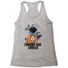 who loves cavalier king charles Racerback Tank