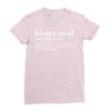 Bisexual Dictionary Ladies Fitted T-Shirt