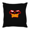 zombie regard qui tue Throw Pillow